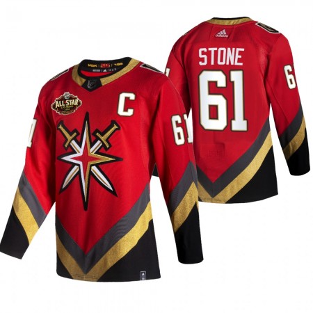 Camisola Vegas Golden Knights Mark Stone 61 2022 NHL All-Star Reverse Retro Authentic - Homem